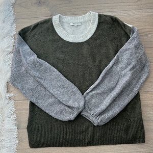 Madewell colorblock sweater